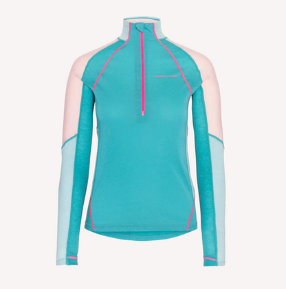 Alma Half Zip - Blue Lagoon