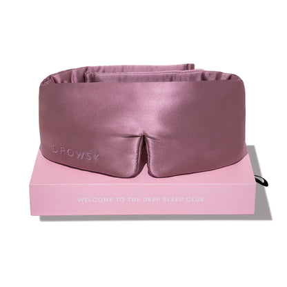 Mulberry Silk Sleep Mask - Damask Rose