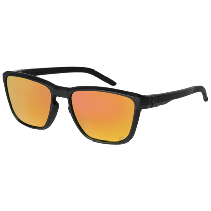 Tachi RIG® Reflect sunglasses in topaz and matte black, designed for a stylish look while retaining premium performance features.
