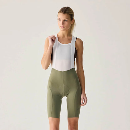 Women's LUXE Bib Short - Deep Lichen