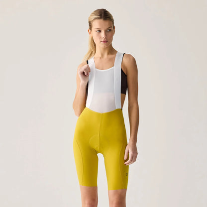 Women's LUXE Bib Short - Sulphur