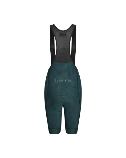 Women's Essential Bibs - Dark Petroleum