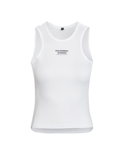 Women's Sleeveless Base Layer - White