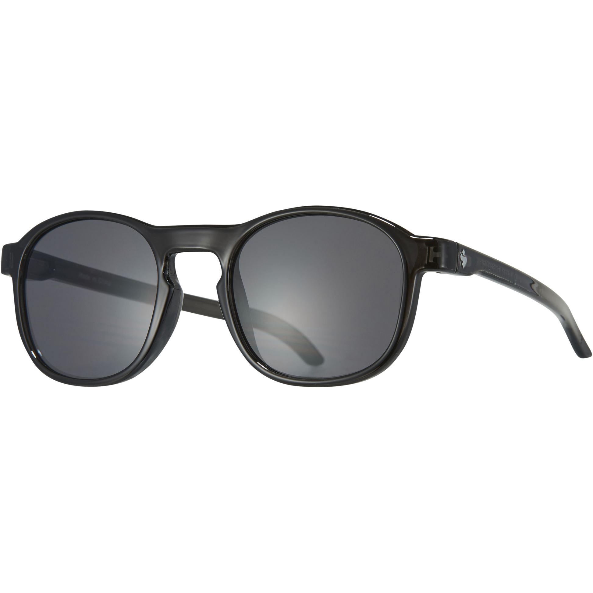 Heat Sunglasses - Front View - Obsidian Black/Matte Dark Storm Frame