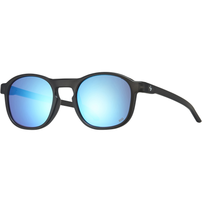 Heat RIG® Reflect Sunglasses - Front View - Aquamarine/Matte Crystal Black Frame