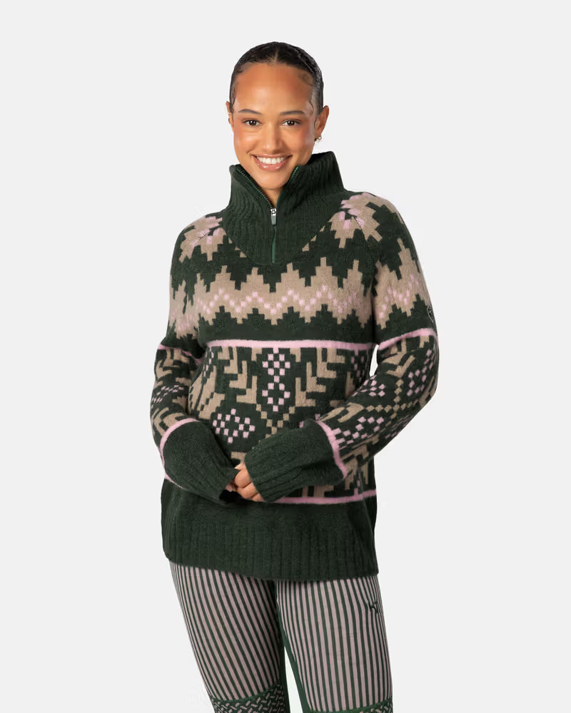 Amelia Knit - Thyme Green