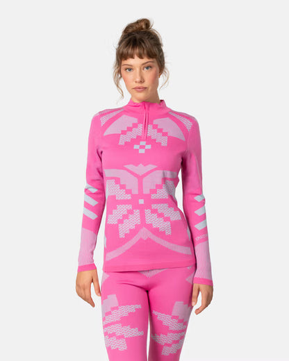 Faith Half Zip - Sweet Pink