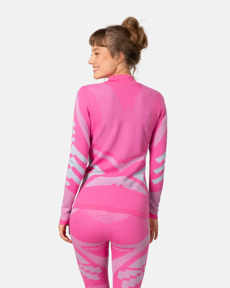 Faith Half Zip - Sweet Pink