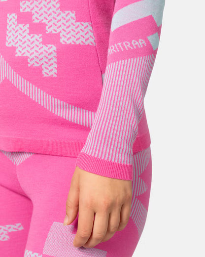 Faith Half Zip - Sweet Pink