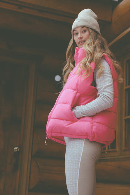 Linn Vest - Sweet Pink
