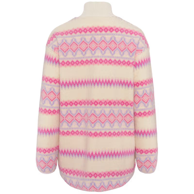 Ruthie Midlayer Half Zip - Bjerk White