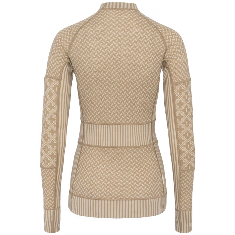 Smekker Long Sleeve Baselayer - 100% Merino Wool - Mocha