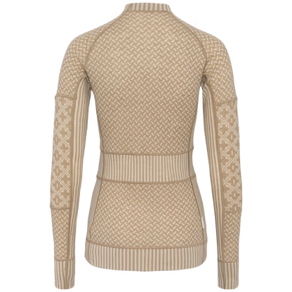 Smekker Long Sleeve Baselayer - 100% Merino Wool - Mocha