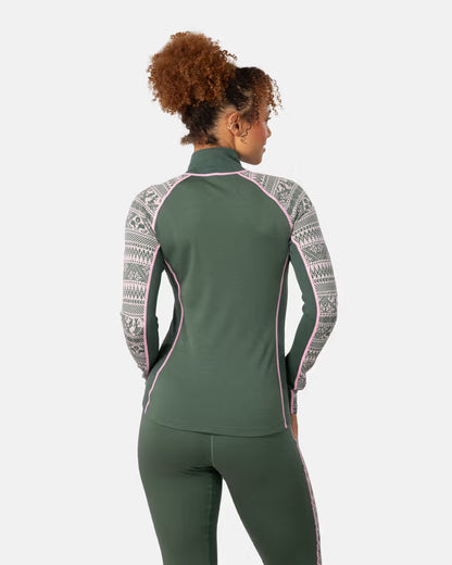 Tale Half Zip - Thyme Green