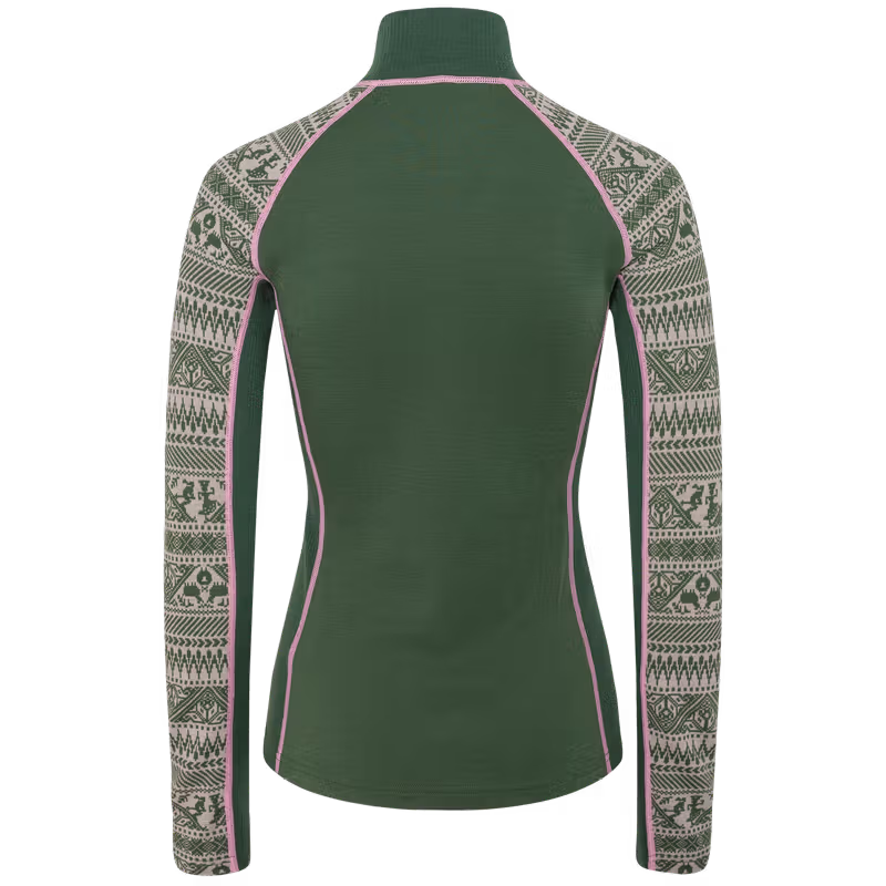 Tale Half Zip - Thyme Green