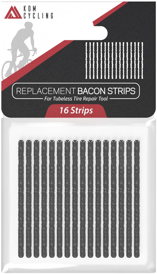 KOM Cycling Tubeless Repair Strips - 16 pieces