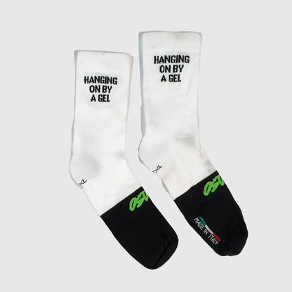 Hanging on by a Gel Socks - White