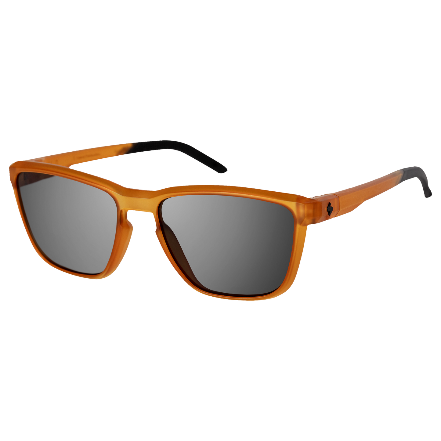 Tachi sunglasses in obsidian black and matte crystal ochre, perfect for everyday style.
